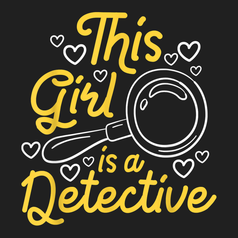 This Girl Is A Detective   Private Investigator Espionage T Shirt Ladies Polo Shirt by cm-arts | Artistshot