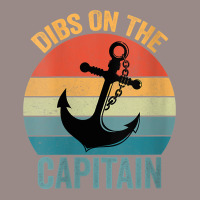 Womens Dibs On The Captain V Neck T Shirt Vintage T-shirt | Artistshot