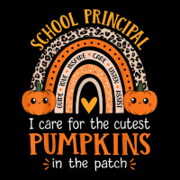 School Principal Rainbow Leopard Halloween Cutest Pumpkins Youth Zipper Hoodie | Artistshot