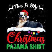 This Is My Christmas Pajama Bernese Mountain Xmas Dog Lover Adjustable Cap | Artistshot