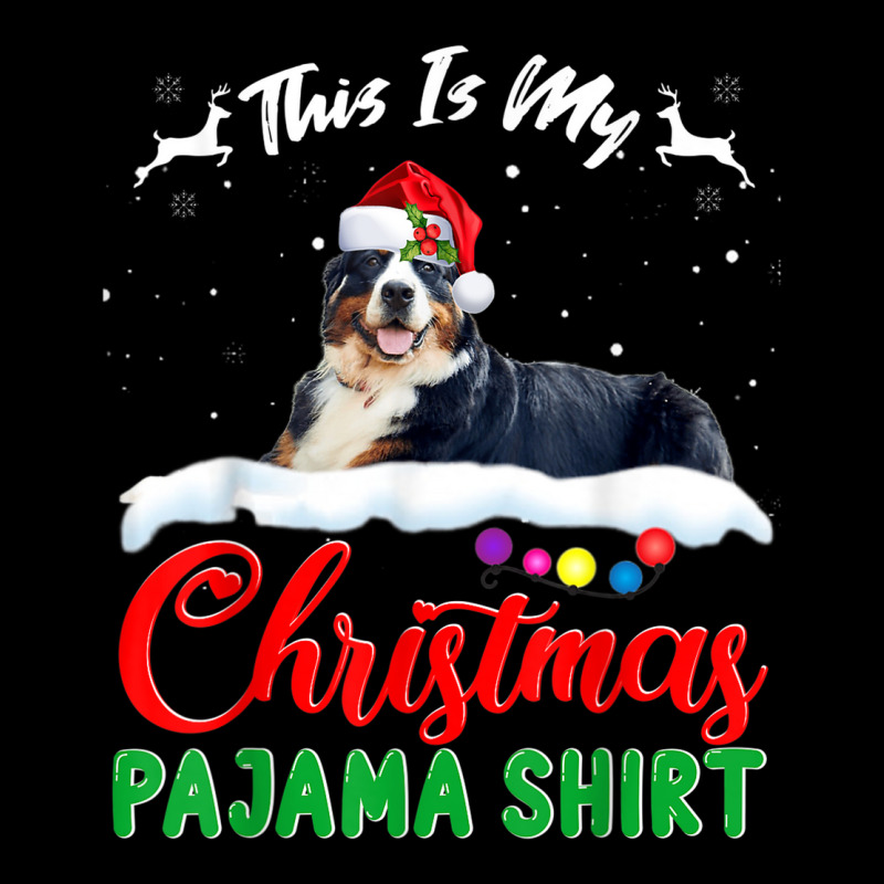 This Is My Christmas Pajama Bernese Mountain Xmas Dog Lover Men's 3/4 Sleeve Pajama Set | Artistshot