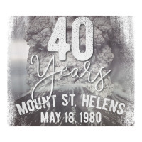 Mount St Helens Volcano Volcanic Eruption 40th Anniversary T Shirt ...