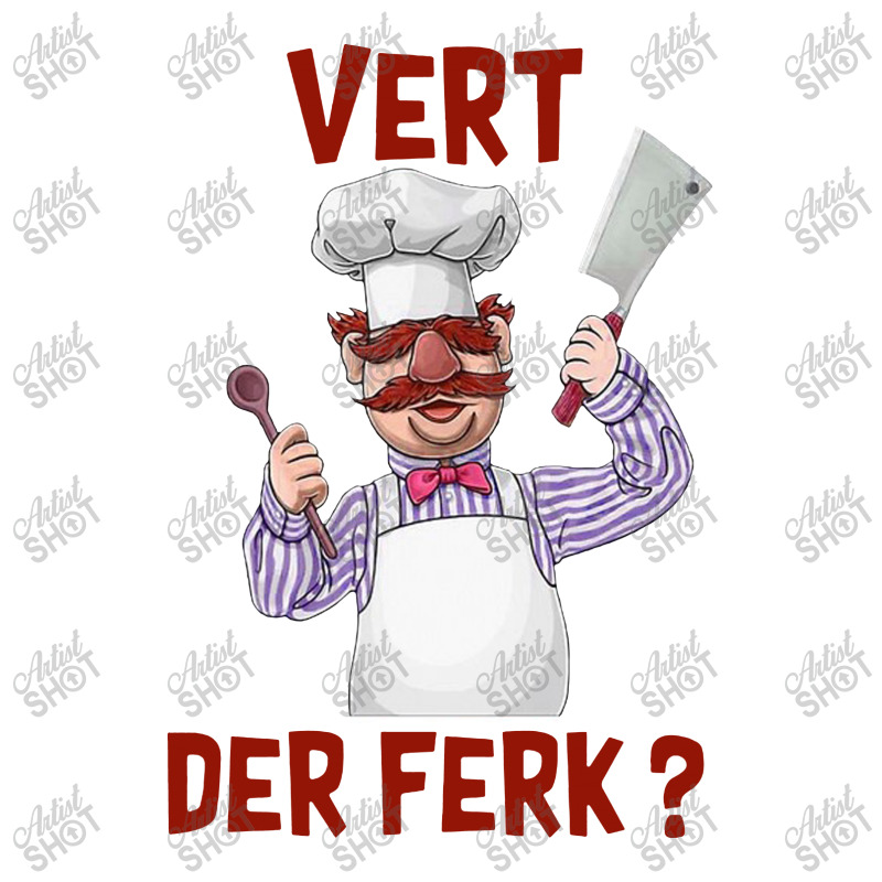 Swedish Chef Vert Der Ferk Portrait Canvas Print | Artistshot