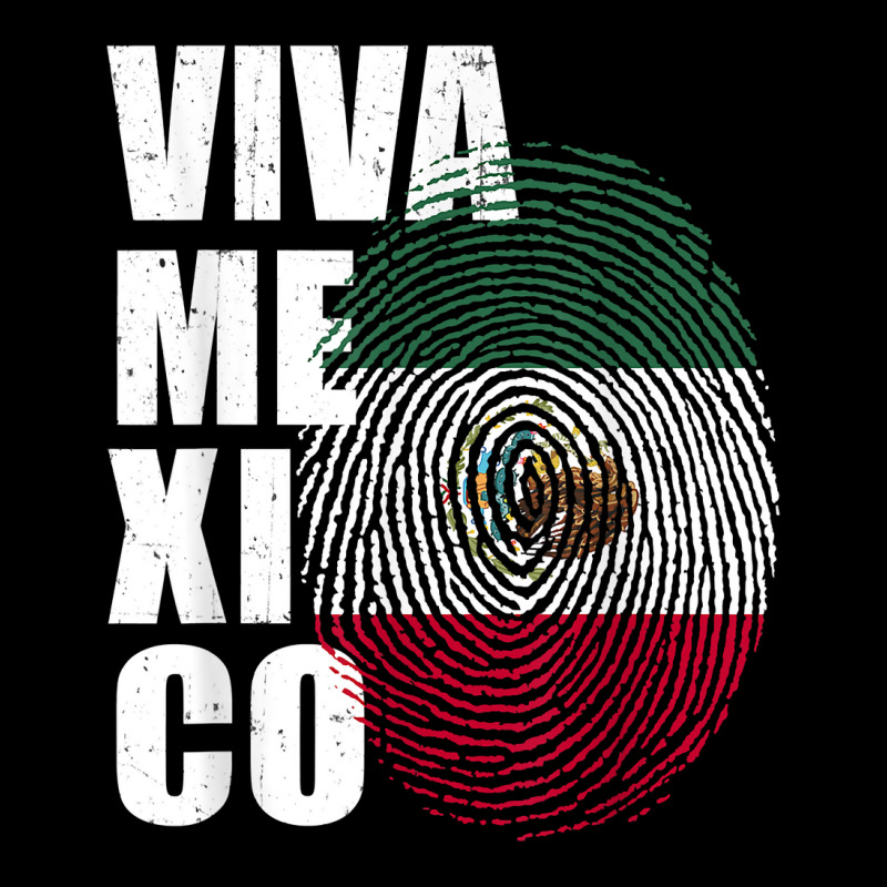 Viva Mexico, It's In My Dna Mexican Fingerprint Independance T Shirt Crew Socks by zheralalumo | Artistshot