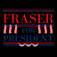 Jamie Fraser For President Youth Zipper Hoodie | Artistshot