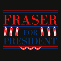 Jamie Fraser For President Scorecard Crop Tee | Artistshot