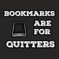 Bookmarks Are For Quitters Ladies Fitted T-shirt | Artistshot