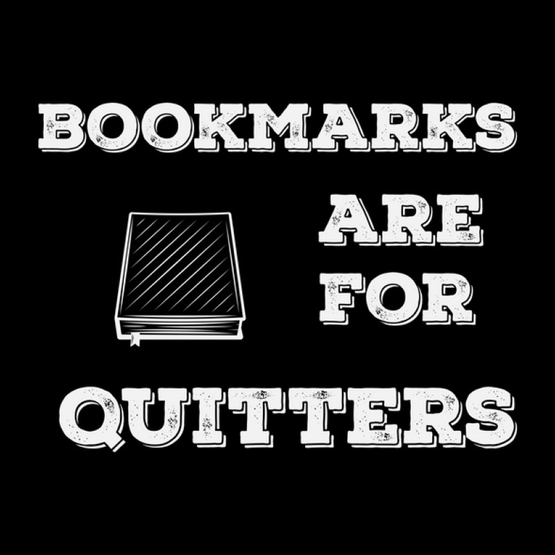 Bookmarks Are For Quitters Youth Sweatshirt by ousbest | Artistshot