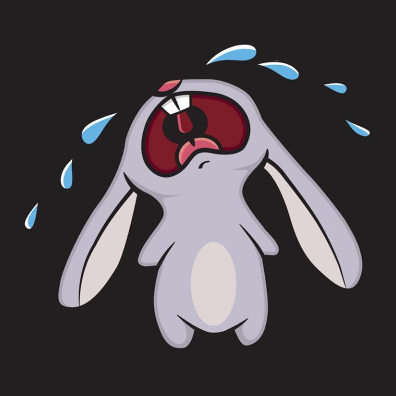 Sad Crying Bunny Rabbit T-shirt | Artistshot