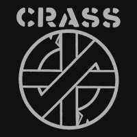 Crass Silver Rectangle Keychain | Artistshot