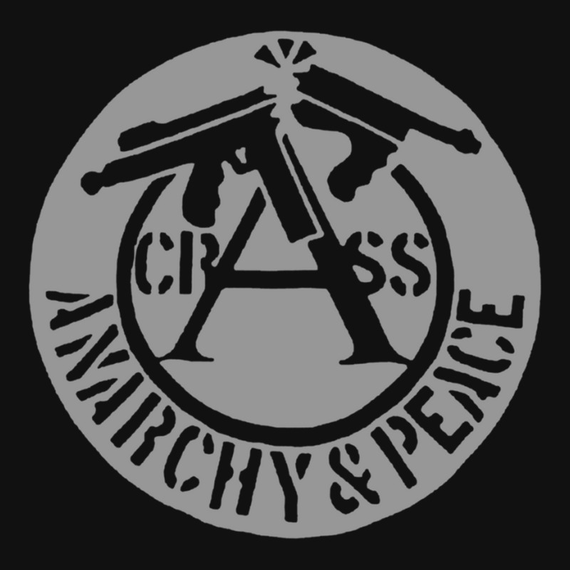 Crass - Anarchy And Peace Premium Round Patch | Artistshot