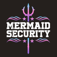 Mermaid Security Tees Mens Boys Swimmer Dad Merdad Trident T Shirt Tank Top | Artistshot