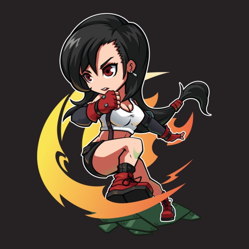 Tifa Cute Chibi Anime Final Fantas Vintage Cap by ElizabethTDuval | Artistshot