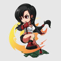 Tifa Cute Chibi Anime Final Fantas Hoodie & Jogger Set | Artistshot