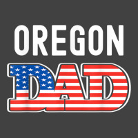 Mens Oregon Dad Usa States Mens Oregon State Flag Vintage T-shirt | Artistshot