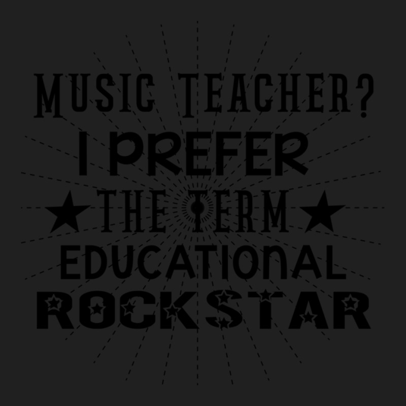 Music Teacher I Prefer The Term Educational Rockstar Ladies Polo Shirt by cm-arts | Artistshot