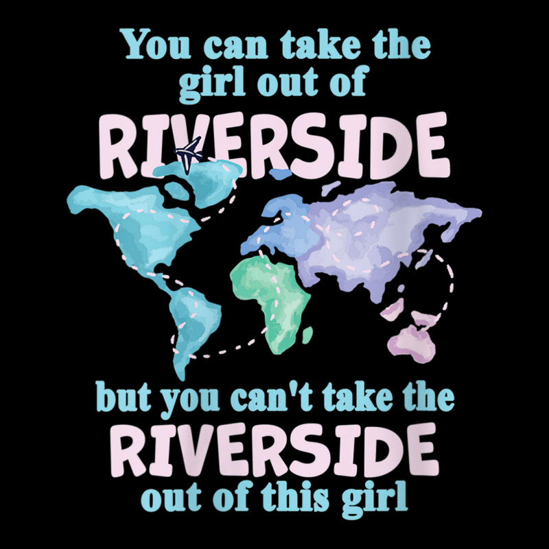 Womens Women From Riverside   Girl From Riverside California V Neck T Long Sleeve Shirts by cm-arts | Artistshot