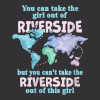 Womens Women From Riverside   Girl From Riverside California V Neck T Vintage Short | Artistshot