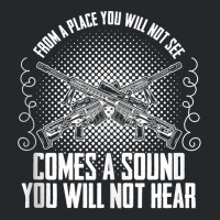 Sound You Will Not Hear Sniper Shooter Long Range Shooting Tank Top Crewneck Sweatshirt | Artistshot