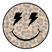 Trendy Leopard Smiley Face Lightning Bolt T Shirt Unisex Hoodie | Artistshot