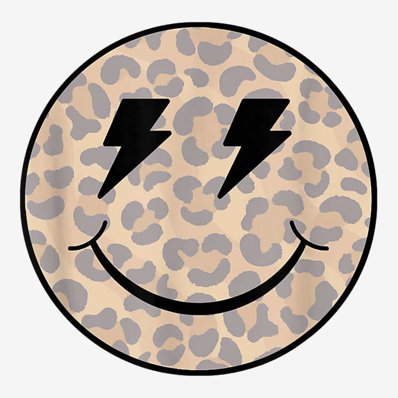 Trendy Leopard Smiley Face Lightning Bolt T Shirt Classic T-shirt by cm-arts | Artistshot