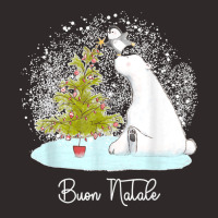 Buon Natale Cute Polar Bear Penguin Christmas Racerback Tank | Artistshot