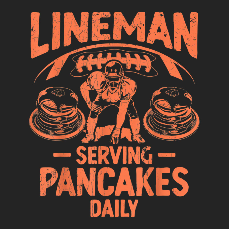 Lineman Serving Pancakes Daily T Shirt 3/4 Sleeve Shirt | Artistshot