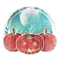 Spooky Jack O Lantern Halloween Costume Full Moon Pumpkin Sticker | Artistshot