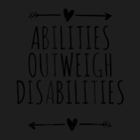 Arrows Best Friend Funny Abilities Outweigh Disabilities Classic T-shirt | Artistshot