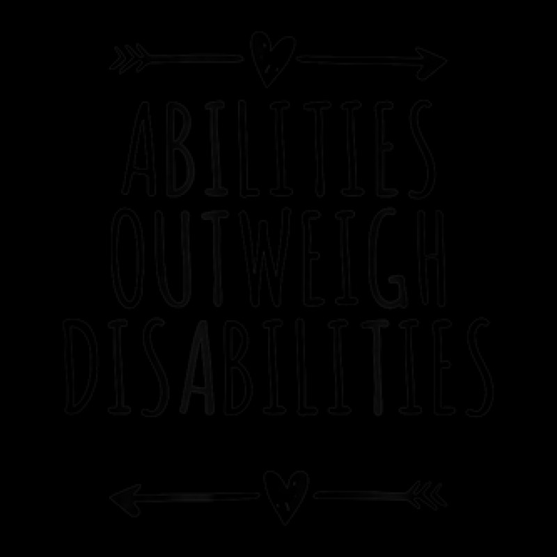 Arrows Best Friend Funny Abilities Outweigh Disabilities Lightweight Hoodie by Outpost | Artistshot