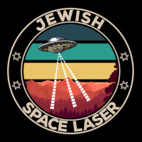 Jewish Space Laser Funny Ufo Sarcasm Men's Long Sleeve Pajama Set | Artistshot