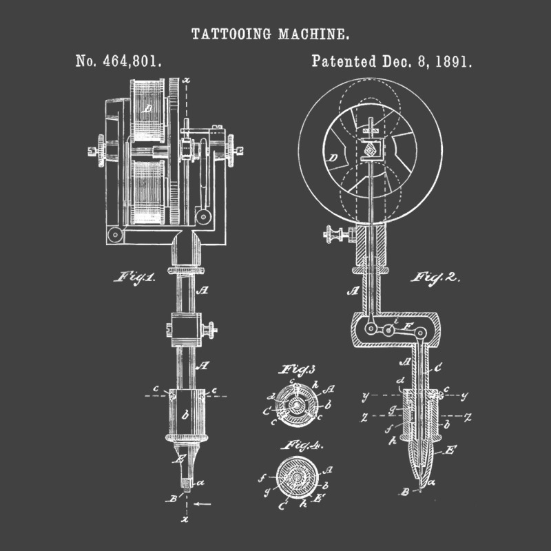 Vintage Tattoo Artist Gun Shirt   Inking Machine Drawing Tee Vintage T-shirt | Artistshot