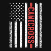 Canicross American Flag, Canicross American Flag Art, Canicross Americ Crew Socks | Artistshot