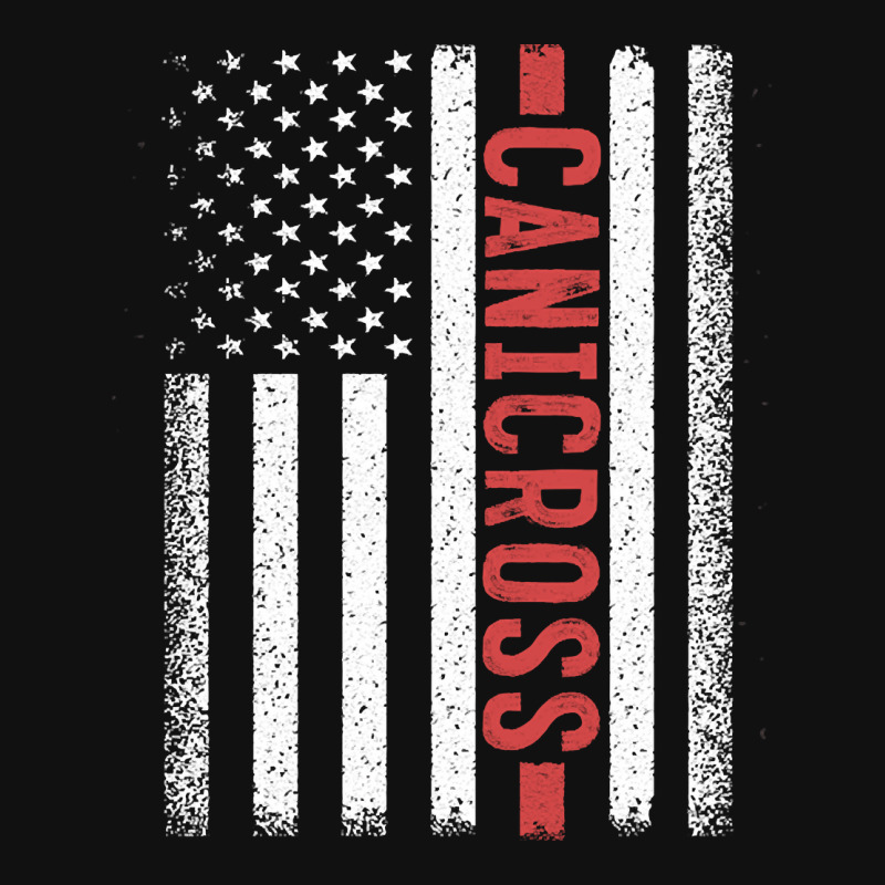 Canicross American Flag, Canicross American Flag Art, Canicross Americ Pin-back Button | Artistshot