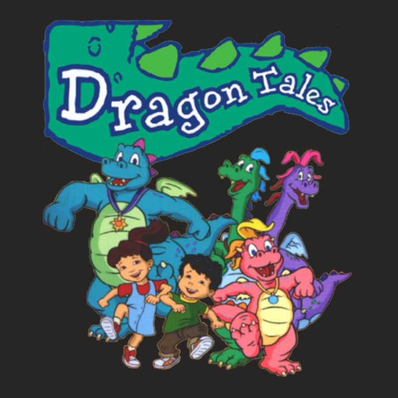 Dragon Tales Graphic Ladies Fitted T-Shirt by cm-arts | Artistshot