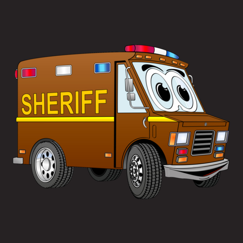 Sheriff Mini Van Cartoon Vintage Cap by RobinIntorcia | Artistshot