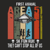 Storm Area 51 First Annual 5k Fun Run They Can’t Stop All Us Ladies Fitted T-shirt | Artistshot