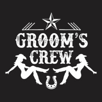Old West Bachelor Party - Groom's Crew Version T-shirt | Artistshot