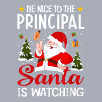 Be Nice To The Principal Santa Is Watching Christmas Pajamas Tank Dress | Artistshot