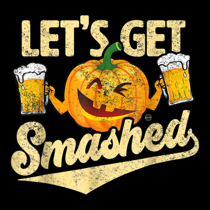 Lets Get Smashed Funny Pumpkin Beer Halloween Costumes Adjustable Cap by Clinical | Artistshot