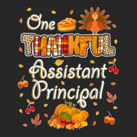 One Thankful Assistant Principal Fall Autumn Thanksgiving Women's Pajamas Set | Artistshot