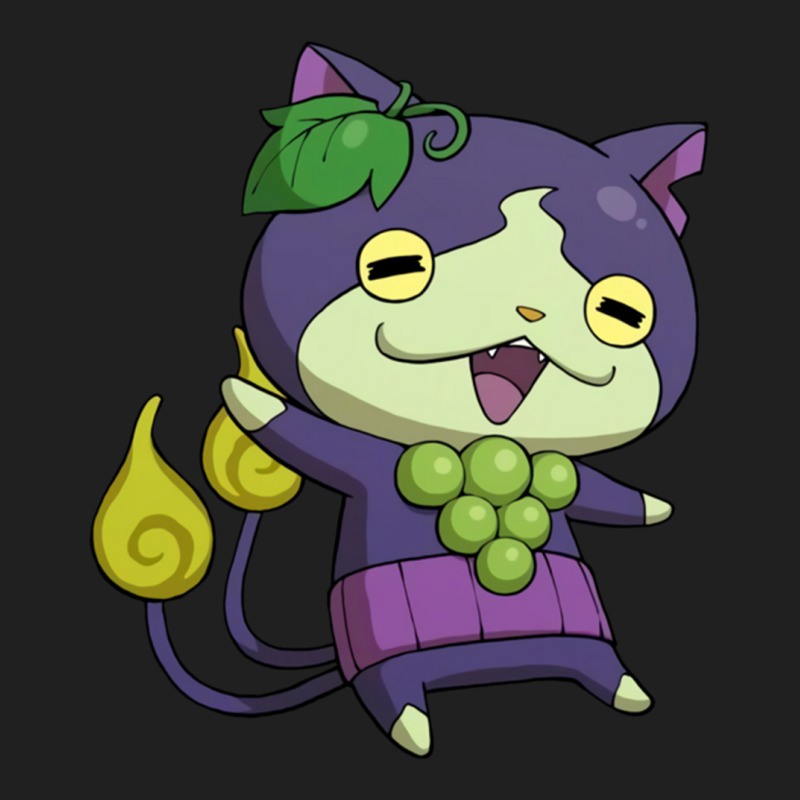 Grape Jibanyan Ladies Polo Shirt by cm-arts | Artistshot