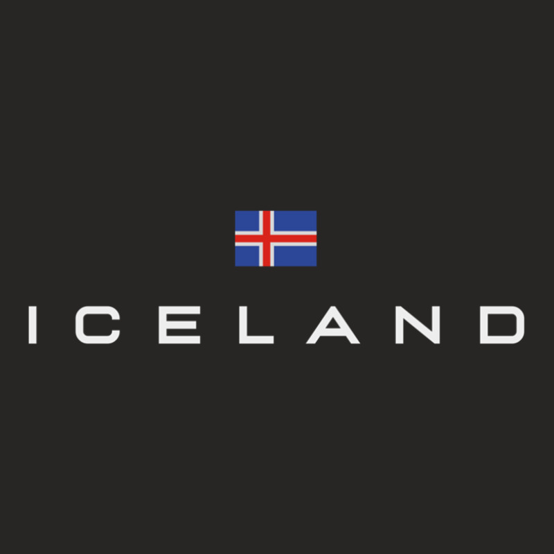 Iceland Flag Ladies Fitted T-Shirt by cm-arts | Artistshot