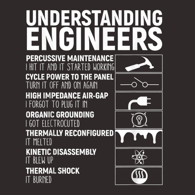 Understanding Engineers Funny Mechanical Engineering Racerback Tank by Outpost | Artistshot