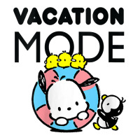 Womens Pochacco Vacation Mode V Neck T Shirt Zipper Hoodie | Artistshot