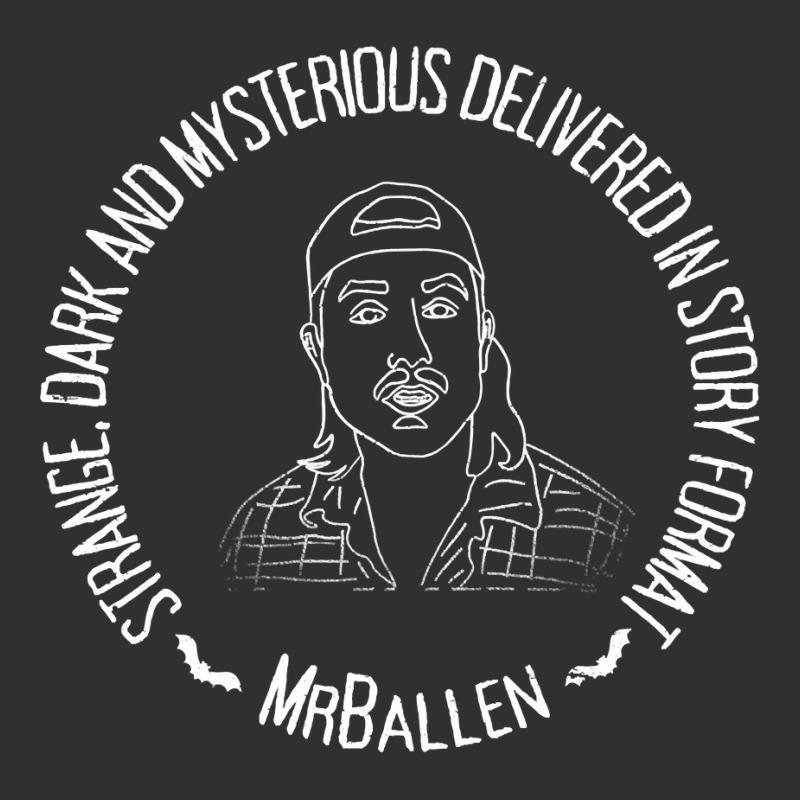 Mrballen Strange Dark And Mysterious Delivered In Story Format Champion Hoodie by cm-arts | Artistshot