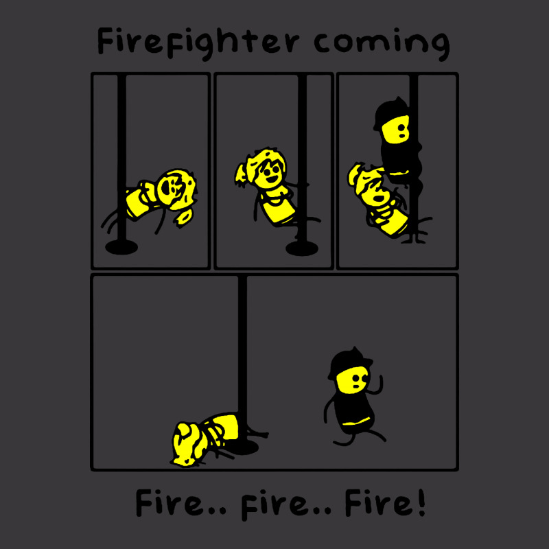 Funny Firefighter Coming Fire Fire Fire Pole Dancing Ladies Curvy T-Shirt by MostWanted | Artistshot