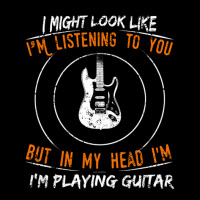 But In My Head Im Playing Guitar Teacher Guitarist Maternity Scoop Neck T-shirt | Artistshot