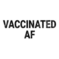 Vaccinated Af Pro Vaccine Funny Vaccination Health Vintage T Shirt Crop Top | Artistshot