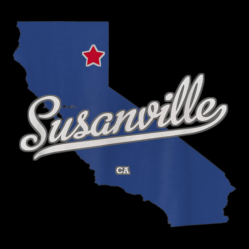 Susanville California Ca Map Adjustable Cap by Renew | Artistshot